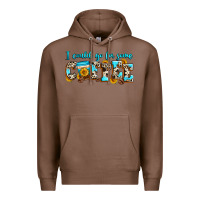 Chestnut i could go for some coffee Premium Hoodie - Zillion Design Studio