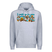 Heather Grey i could go for some coffee Premium Hoodie - Zillion Design Studio