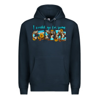 Navy i could go for some coffee Premium Hoodie - Zillion Design Studio