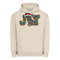 Pigment French Oak french bulldog christmas joy Urban Hoodie - RanaPortraitStore