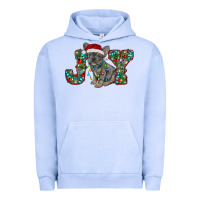 Pigment Grape Ice french bulldog christmas joy Urban Hoodie - RanaPortraitStore