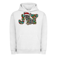Pigment Lunar Rock french bulldog christmas joy Urban Hoodie - RanaPortraitStore