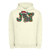 Pigment Pistachio french bulldog christmas joy Urban Hoodie - RanaPortraitStore