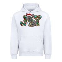 White french bulldog christmas joy Urban Hoodie - RanaPortraitStore