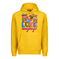 Lemon coffee is my love language Premium Hoodie - Zillion Design Studio
