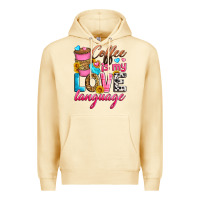 Pina Colada coffee is my love language Premium Hoodie - Zillion Design Studio