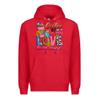 Red coffee is my love language Premium Hoodie - Zillion Design Studio