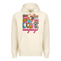 Tofu coffee is my love language Premium Hoodie - Zillion Design Studio