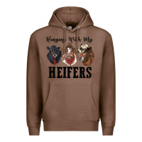Chestnut hanging with my heifers Premium Hoodie - RanaPortraitStore