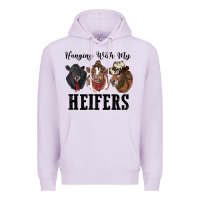 Lilac hanging with my heifers Premium Hoodie - RanaPortraitStore