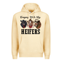 Pina Colada hanging with my heifers Premium Hoodie - RanaPortraitStore