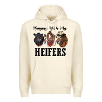 Sandshell hanging with my heifers Premium Hoodie - RanaPortraitStore