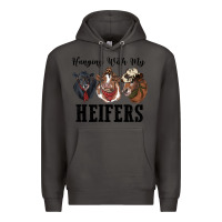 Smoke hanging with my heifers Premium Hoodie - RanaPortraitStore