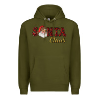 Army Green santa claus Premium Hoodie - RanaPortraitStore