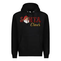 Black santa claus Premium Hoodie - RanaPortraitStore