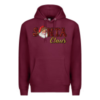 Burgundy santa claus Premium Hoodie - RanaPortraitStore