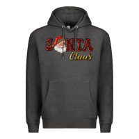 Charcoal Heather santa claus Premium Hoodie - RanaPortraitStore