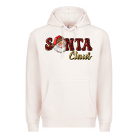 Pale Pink santa claus Premium Hoodie - RanaPortraitStore
