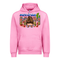 Fuchsia Pink mexican mom Urban Hoodie - Zillion Design Studio