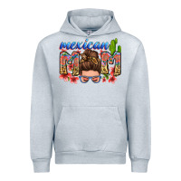 Heather Grey mexican mom Urban Hoodie - Zillion Design Studio
