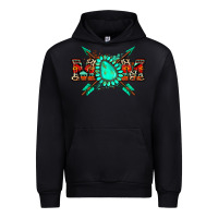 Black aztec mom Urban Hoodie - Zillion Design Studio