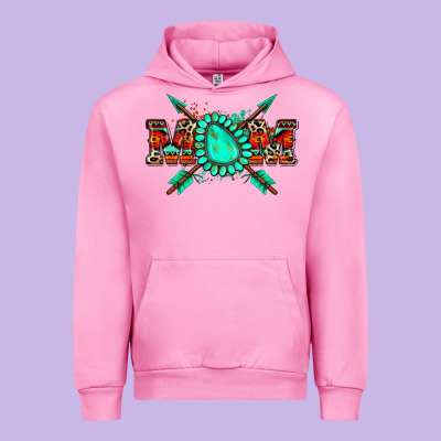 Aztec Mom Urban Hoodie Designed By Zillion Design Studio
