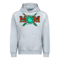 Heather Grey aztec mom Urban Hoodie - Zillion Design Studio
