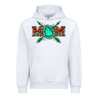 White aztec mom Urban Hoodie - Zillion Design Studio