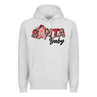 Dove Grey santa baby Premium Hoodie - RanaPortraitStore
