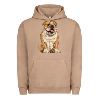 Pigment Burro english bulldog Urban Hoodie - RanaPortraitStore