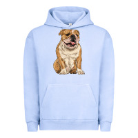 Pigment Grape Ice english bulldog Urban Hoodie - RanaPortraitStore