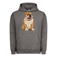 Pigment Tornado english bulldog Urban Hoodie - RanaPortraitStore