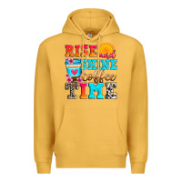 Rise And Shine Coffee Time Premium Hoodie | Teevron