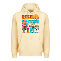 Pina Colada rise and shine coffee time Premium Hoodie - Zillion Design Studio