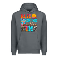 Rock rise and shine coffee time Premium Hoodie - Zillion Design Studio