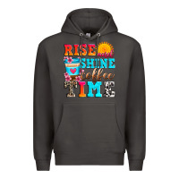 Smoke rise and shine coffee time Premium Hoodie - Zillion Design Studio