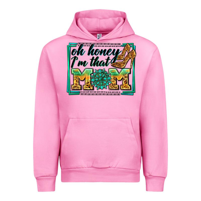 Oh Honey I'm That Mom Urban Hoodie by Zillion Design Studio | Teevron