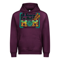 Mauve Wine oh honey i'm that mom Urban Hoodie - Zillion Design Studio