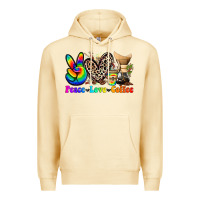 Pina Colada peace love  coffee Premium Hoodie - Zillion Design Studio
