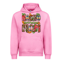 Fuchsia Pink nacho average mom Urban Hoodie - Zillion Design Studio