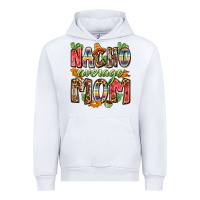 White nacho average mom Urban Hoodie - Zillion Design Studio