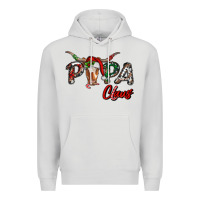 Dove Grey papa claus Premium Hoodie - RanaPortraitStore