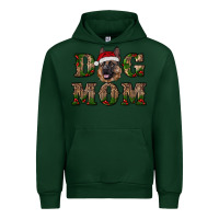 Forest Green chriistmas dog mom with german shepherd Urban Hoodie - RanaPortraitStore