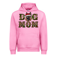 Fuchsia Pink chriistmas dog mom with german shepherd Urban Hoodie - RanaPortraitStore