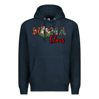 Navy mama claus Premium Hoodie - RanaPortraitStore