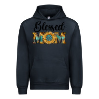 Navy blessed mom Urban Hoodie - RanaPortraitStore