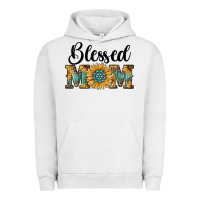 Pigment Lunar Rock blessed mom Urban Hoodie - RanaPortraitStore