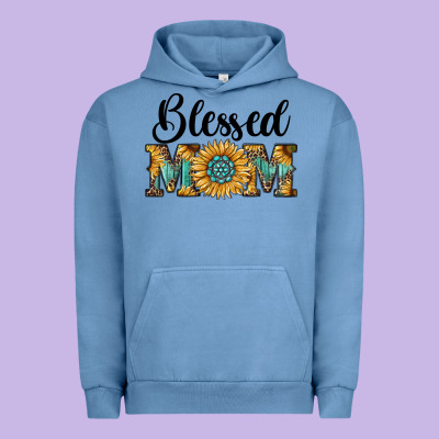 Blessed Mom Urban Hoodie Designed By Ranaportraitstore
