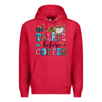 Cardinal no talkie before coffee Premium Hoodie - Zillion Design Studio