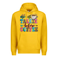 Lemon no talkie before coffee Premium Hoodie - Zillion Design Studio
